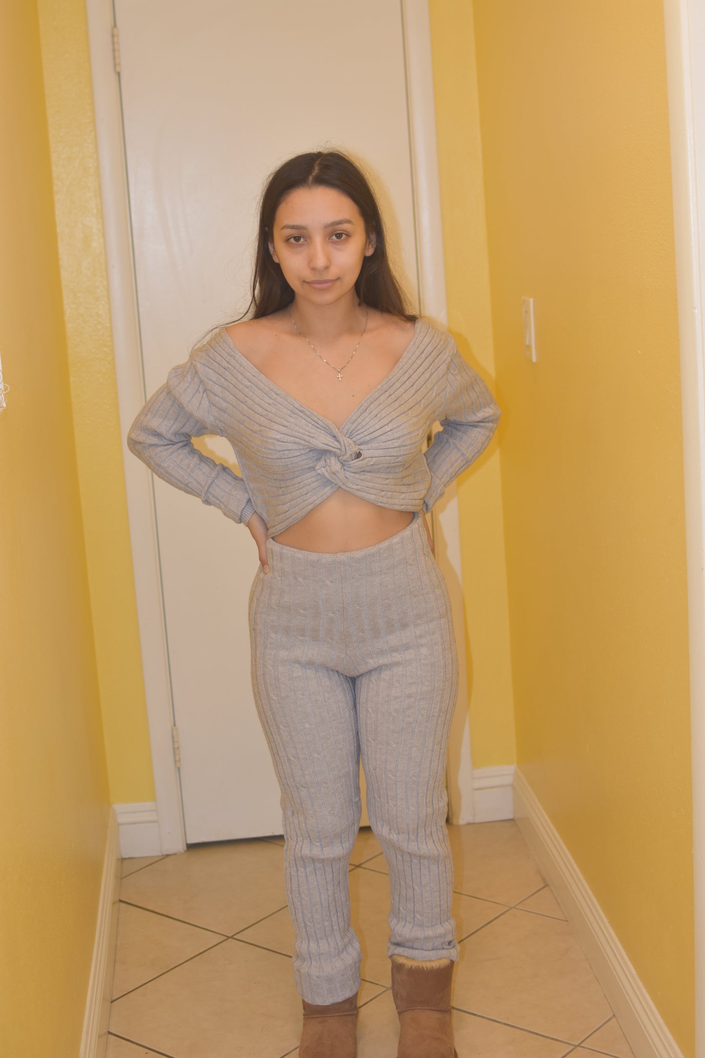 Grey lounge set