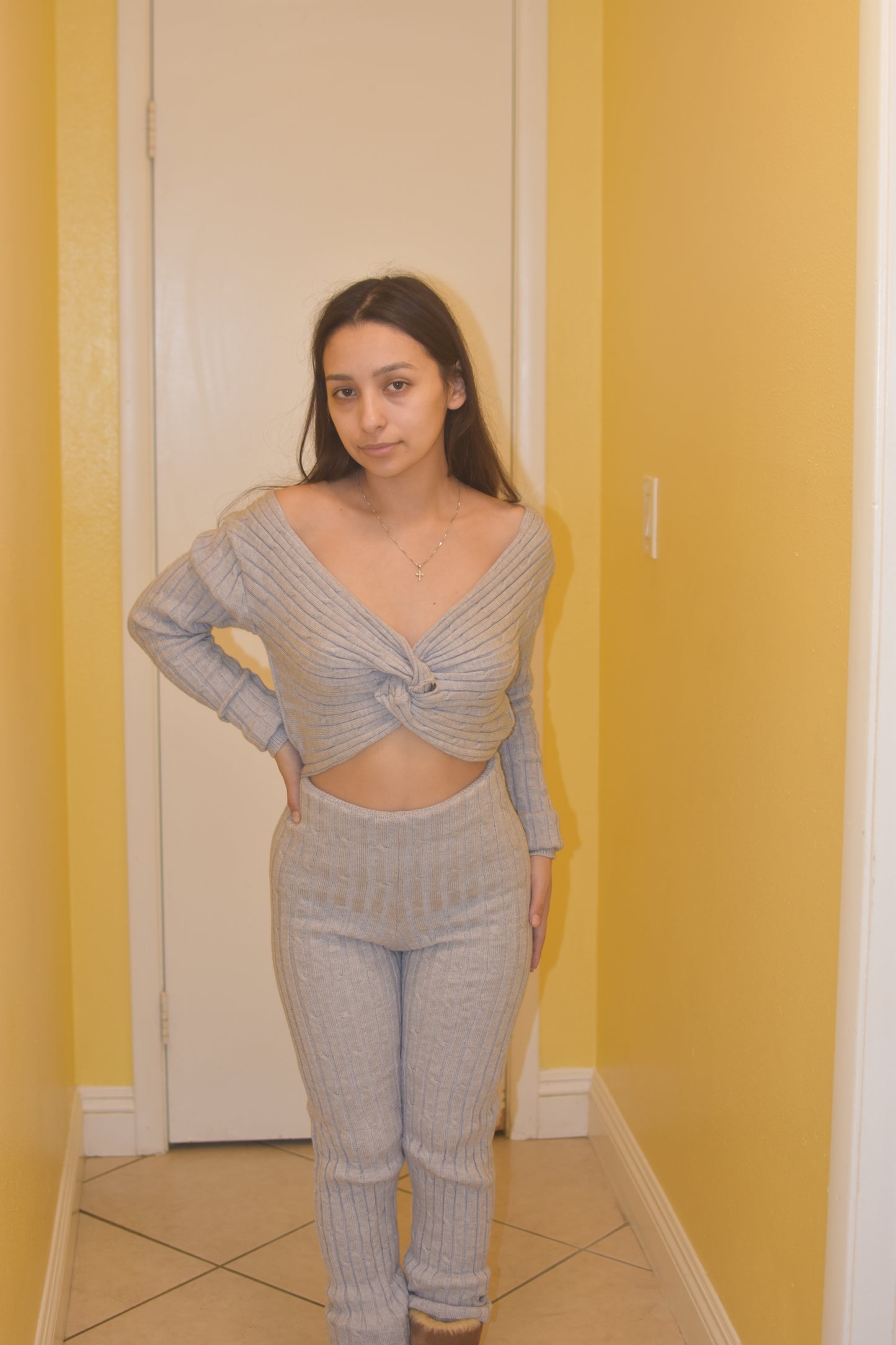 Grey lounge set